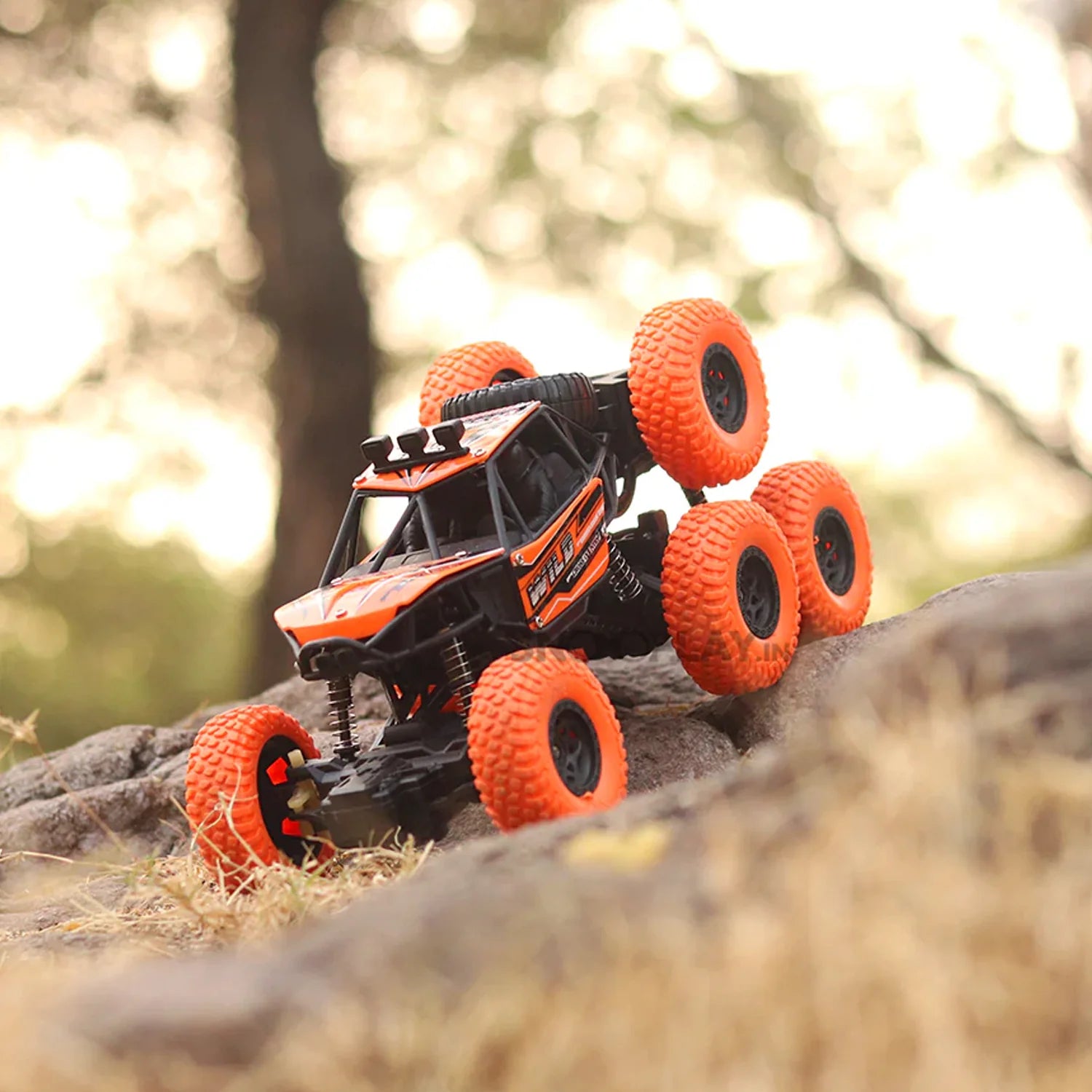 RC Off-Road Car – 8-Wheel Rock Climber for Kids | Spark Tots