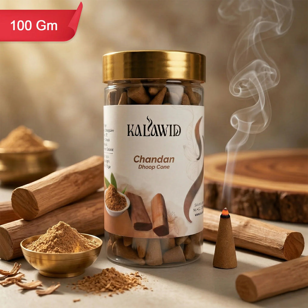 Chandan Dhoop Cone – Long Lasting Fragrance for Daily Rituals