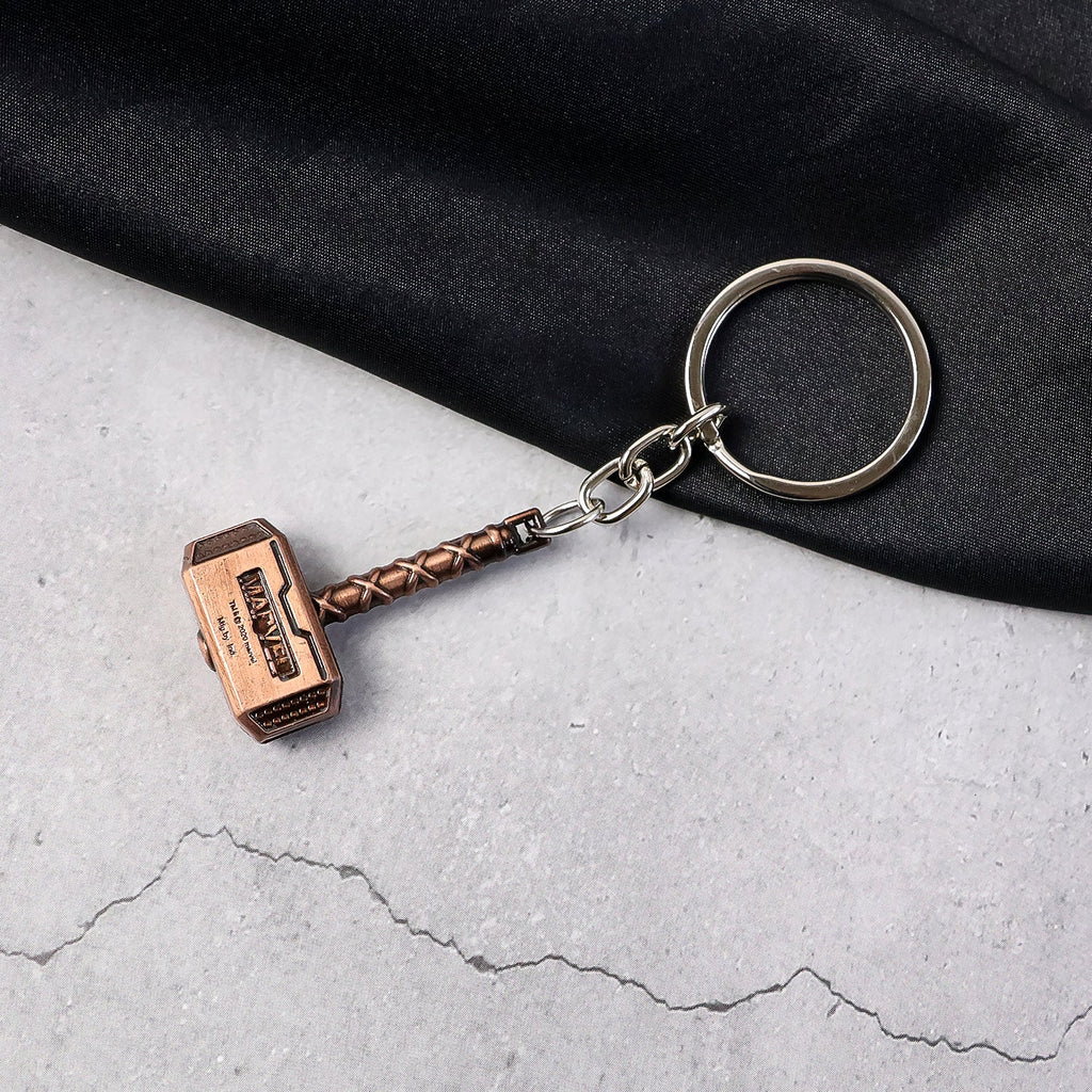 Metal Hammer Keychain – Durable Zinc Alloy Mini Keyring