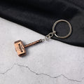 Metal Hammer Keychain – Durable Zinc Alloy Mini Keyring