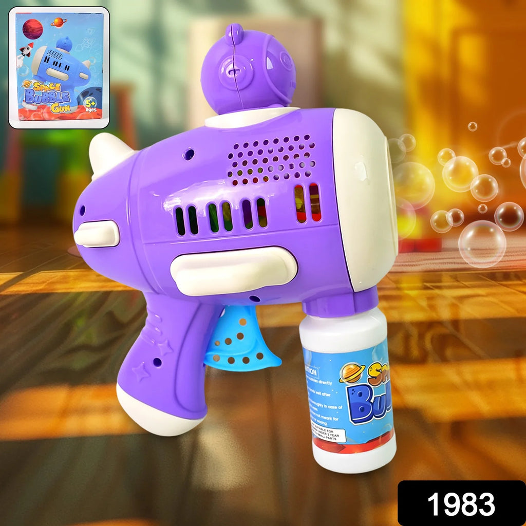 Bubble Gun Toy – Automatic LED Leak-Proof Fun for Kids | Aditi