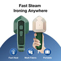 Portable Steam Iron – 2-in-1 Travel Garment Steamer | Happy Bathers