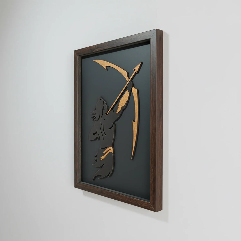 Lord Ram Wall Art Frame – Modern Minimalist Devotional Decor