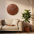 Modern Minimalist Round Wall Clock – Elegant & Quiet Design