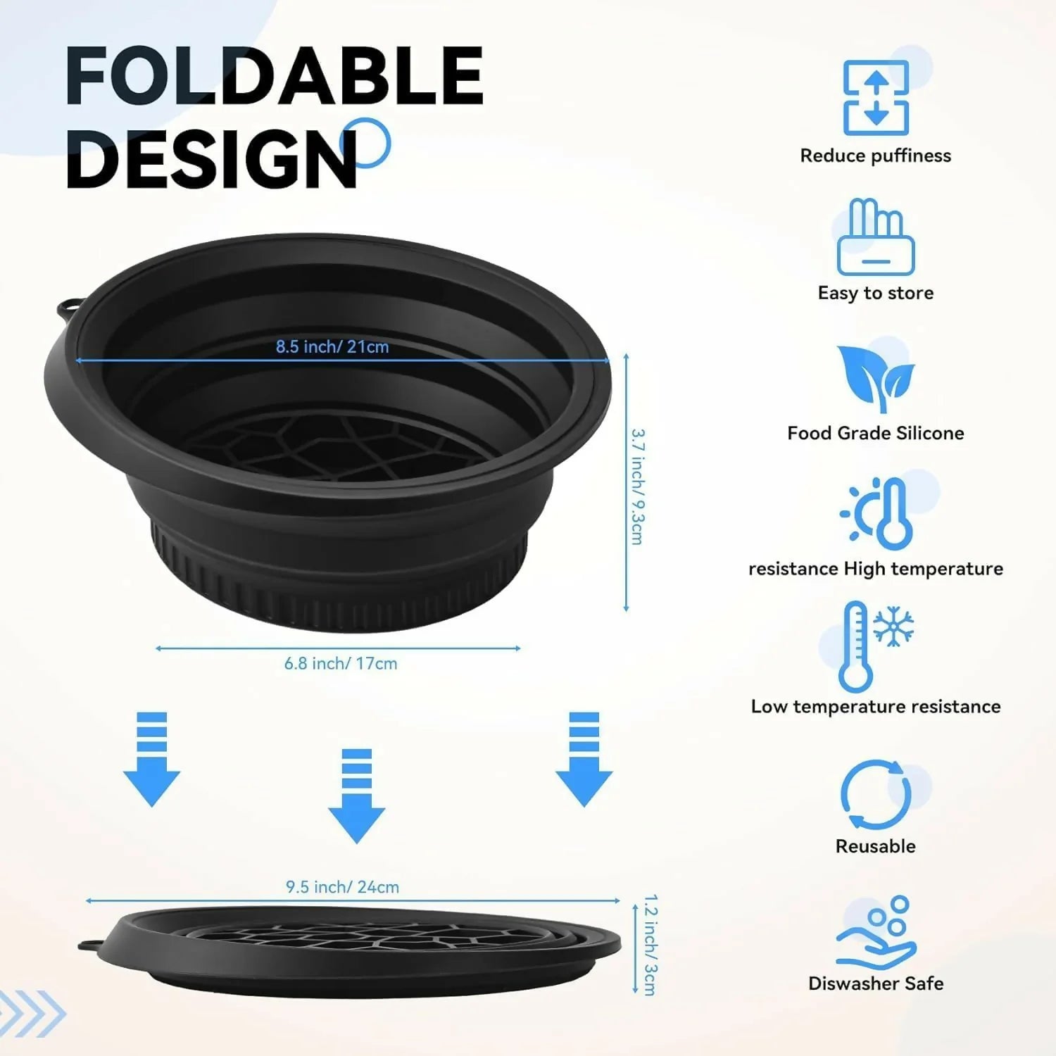 Foldable Ice Face Bowl – Instant Glow & Cooling Facial Therapy